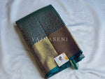 Load image into Gallery viewer, RAJATA KANTHI - Pure Kanjivaram Silk Saree with Gold Zari
