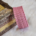 Load image into Gallery viewer, Matte dot Bangles - Pink
