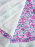 Load image into Gallery viewer, Linen Saree - Lilac
