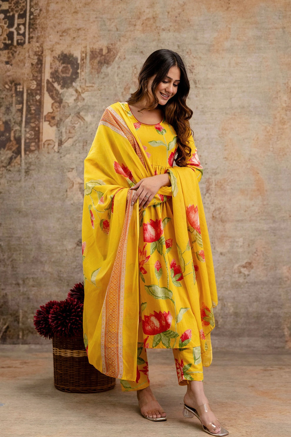 SNEHA [2XL/44] - Anarkali Kurti Set