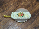 Load image into Gallery viewer, Hairclip - JASMINE x KOLAM (Red x Green)
