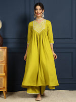 Load image into Gallery viewer, ATREYI [3XL/46] - Flared kurti set
