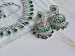 Load image into Gallery viewer, NIHARIKA (Silver x Emerald)

