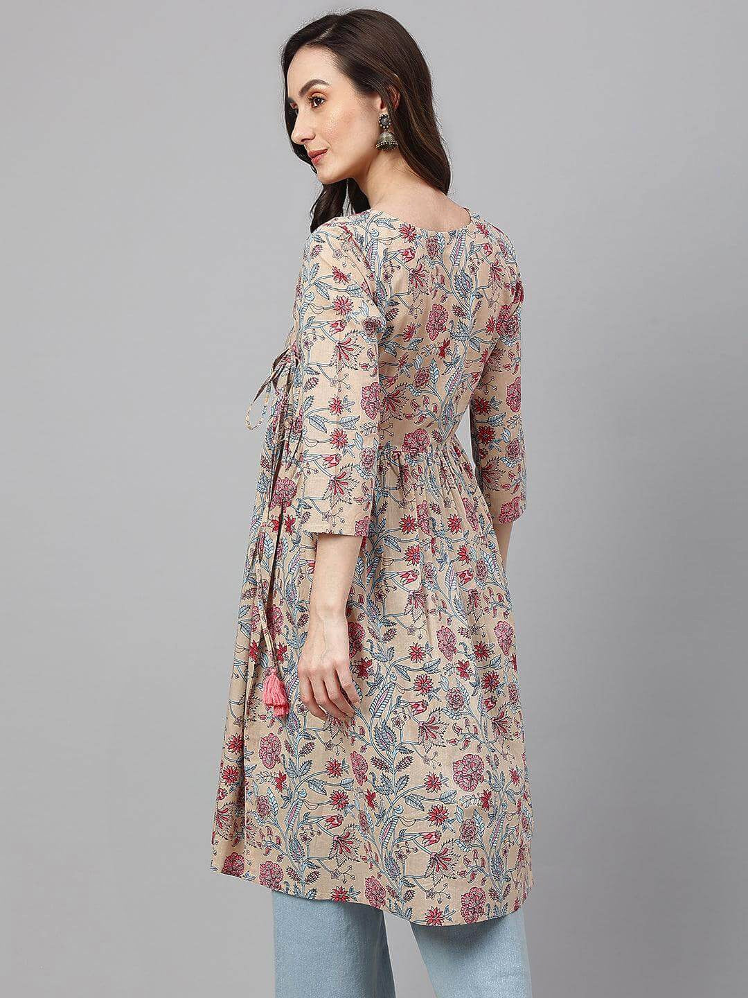ALIZEH [3XL / 46] - Angrakha kurta top