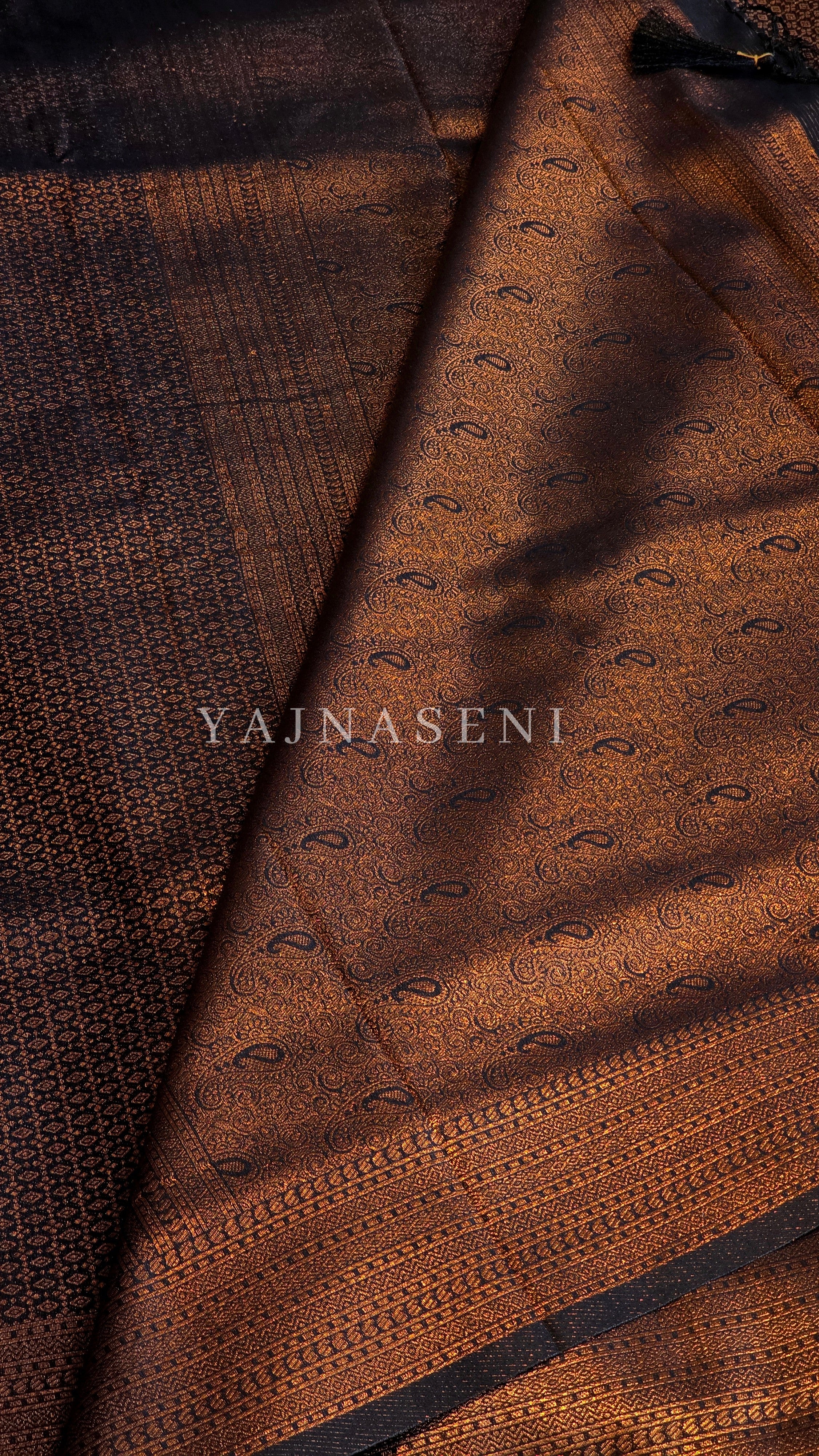 Kubera Pattu Saree - Black
