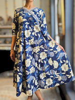 Load image into Gallery viewer, TAANYA [M/38] - Flared Kurti Dress
