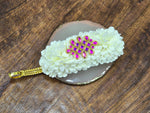Load image into Gallery viewer, Hairclip - JASMINE x KOLAM (Purple x Pink)
