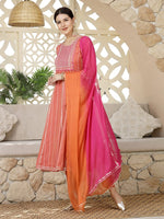 Load image into Gallery viewer, KIYANA [M/38] - Anarkali kurti set
