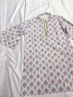 Load image into Gallery viewer, VIKRAM [M/38] - (Purple) Men Mid Length Kurta Top
