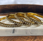 Load image into Gallery viewer, VIYA - set of 4 bangles (Gold)
