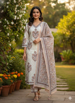 Load image into Gallery viewer, SAIRA [M/38] - A-Line Kurti Set
