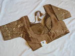 Load image into Gallery viewer, Brown : Readymade blouse [DIVANITA]
