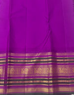 Load image into Gallery viewer, IVORY EMPRESS - Pure Kanjivaram Silk Saree with Gold Zari
