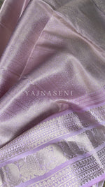 Load image into Gallery viewer, FOREST MELODY - Pure Kanjivaram Silk Saree with Light Gold Zari
