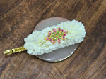Load image into Gallery viewer, Hairclip - JASMINE x KOLAM (Light Green x Lilac)
