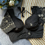 Load image into Gallery viewer, Black : Readymade blouse [DIVANITA]
