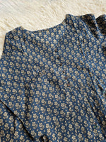 Load image into Gallery viewer, KESHAVI [2XL/44] - Kurti Short Top (Dark Blue)
