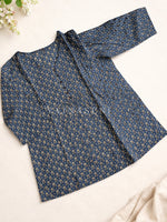 Load image into Gallery viewer, KESHAVI [2XL/44] - Kurti Short Top (Dark Blue)
