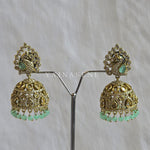 Load image into Gallery viewer, NIMISHA Jhumka (Mint)
