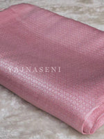 Load image into Gallery viewer, Kubera Pattu Saree - Pastel Pink x Pine Green
