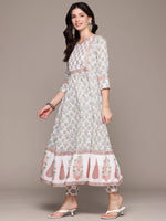 Load image into Gallery viewer, KAREENA [XL/42] - Anarkali Kurti Set
