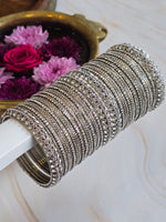 Load image into Gallery viewer, JAHEE Bangle Set (Silver)
