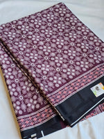 Load image into Gallery viewer, Printed Satin Saree : Abstract Motifs
