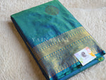 Load image into Gallery viewer, Vaira oosi x Motifs Saree - Peacock
