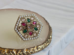 Load image into Gallery viewer, AMRUTA Ring (Rani x Green)
