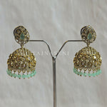Load image into Gallery viewer, DAVINA Jhumka (Mint)
