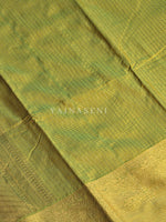 Load image into Gallery viewer, Vaira oosi x Checkered Saree - Olive

