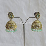 Load image into Gallery viewer, SUNITHA Jhumka (Mint)
