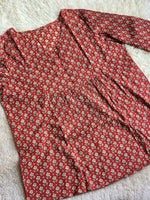 Load image into Gallery viewer, KESHAVI [3XL/46] - Kurti Short Top (Maroon)
