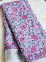 Load image into Gallery viewer, Linen Saree - Lilac
