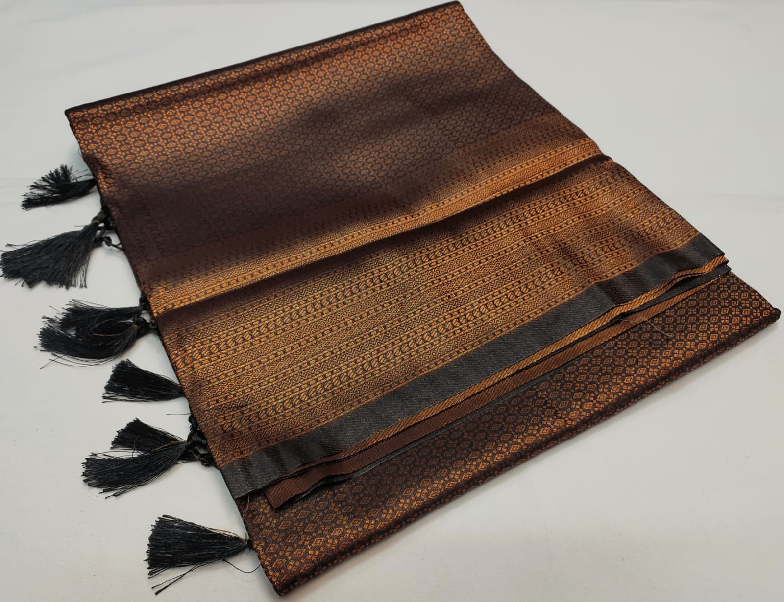 Kubera Pattu Saree - Black