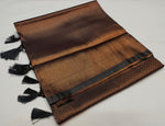 Load image into Gallery viewer, Kubera Pattu Saree - Black
