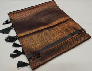 Kubera Pattu Saree - Black