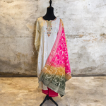 Load image into Gallery viewer, DAWNIA [XL/42] - Straight Cut Kurti Set
