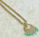 Load image into Gallery viewer, AASHVIKA necklace (aqua)
