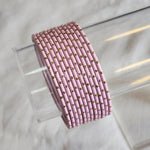Load image into Gallery viewer, Matte dot Bangles - Pastel Pink
