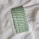 Load image into Gallery viewer, Matte dot Bangles - Pastel Green
