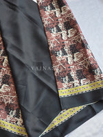 Load image into Gallery viewer, Printed Satin Saree - ABSTRACT RHYTHM
