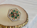 Load image into Gallery viewer, AMRUTA Ring (Green)
