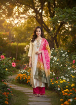 Load image into Gallery viewer, DAWNIA [XL/42] - Straight Cut Kurti Set
