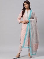 Load image into Gallery viewer, MIRZA [L/40] - Straight Cut Kurti Set
