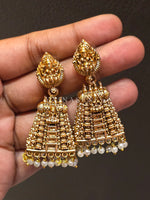 Load image into Gallery viewer, SWARNA GOPURAM Jimikkis (Gold)

