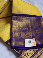 Load image into Gallery viewer, QUEENS HEIRLOOM - Pure Kanjivaram Silk Saree with Gold Zari
