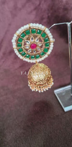 Load and play video in Gallery viewer, NILA Jhumkas
