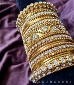 Load image into Gallery viewer, ISHTAA Bangle set (Bronzegold)

