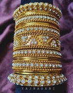 Load image into Gallery viewer, ISHTAA Bangle set (Bronzegold)
